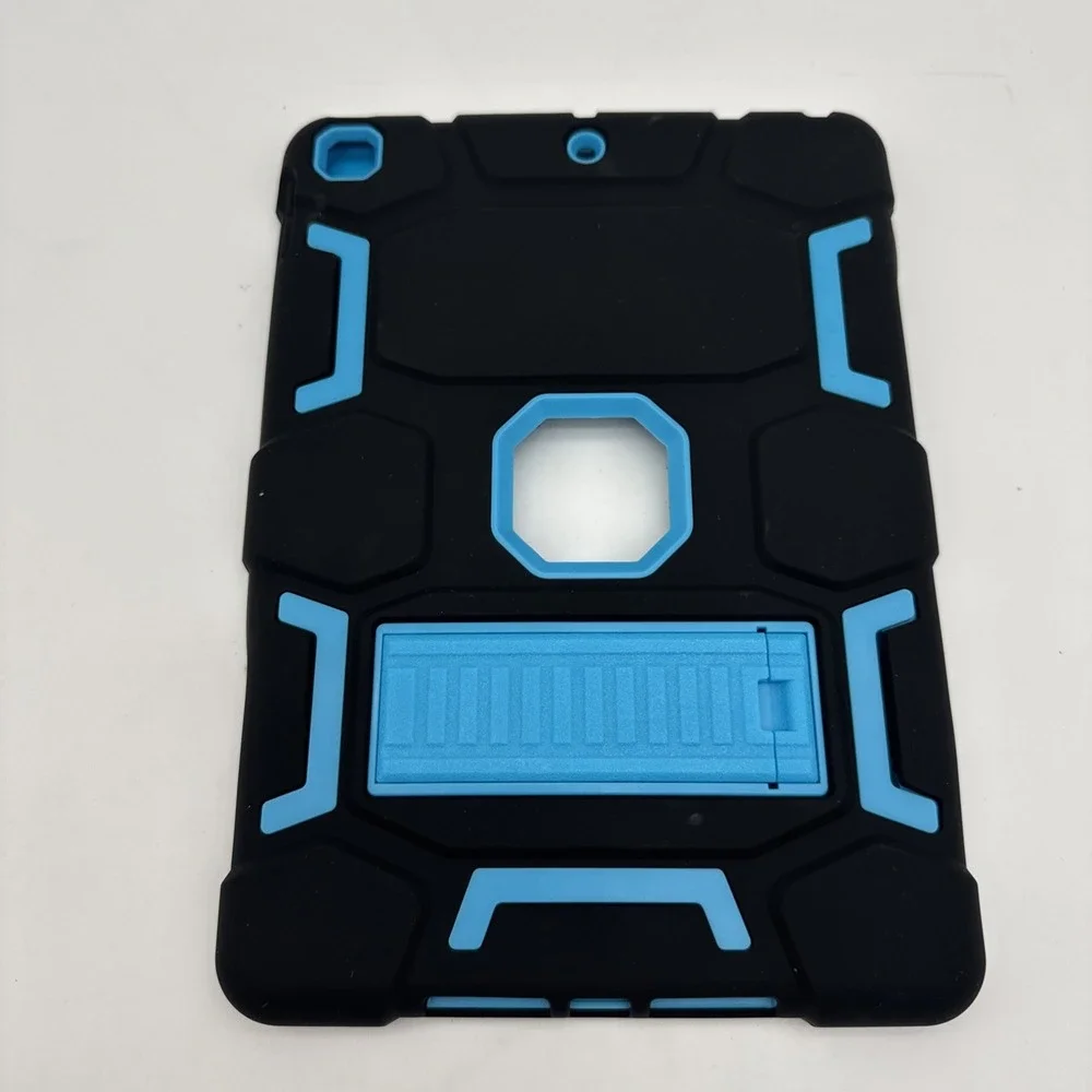 Apple iPad Case Shockproof Rugged Heavy Duty Hard Stand Air 2 Blue